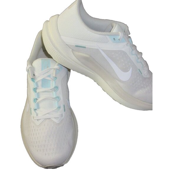 Nike Women's Air Winflo 10 Running Shoes Phantom White Ivory Jade Sizes NIB - Picture 4 of 5